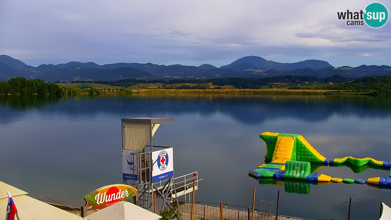 Webcam Lago di Velenje – Spiaggia di Velenje in diretta