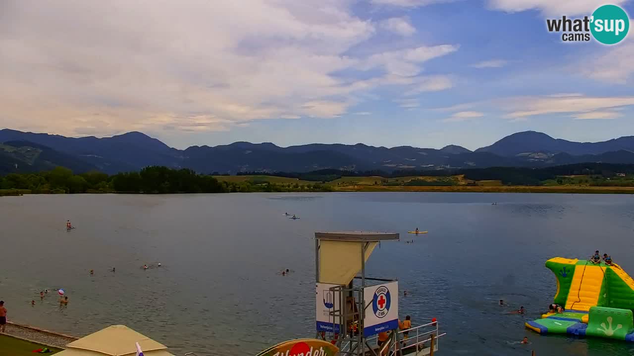 Webcam Lago di Velenje – Spiaggia di Velenje in diretta