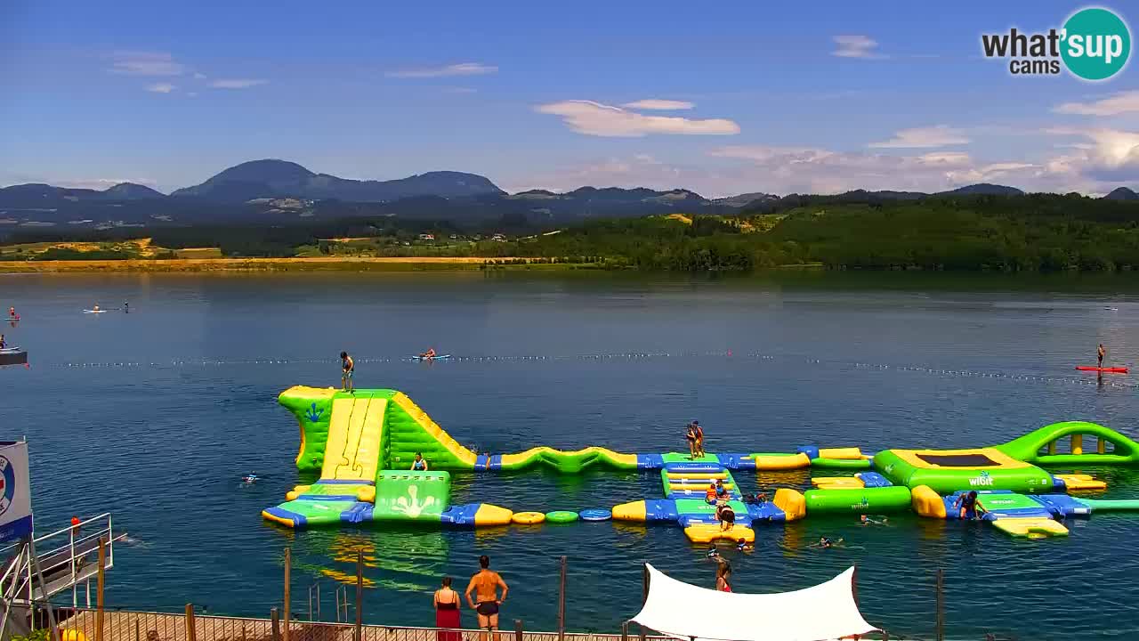 Webcam Lago di Velenje – Spiaggia di Velenje in diretta