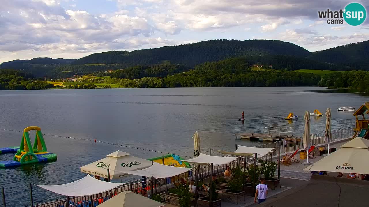Web kamera Velenjsko jezero – Plaža Velenje uživo