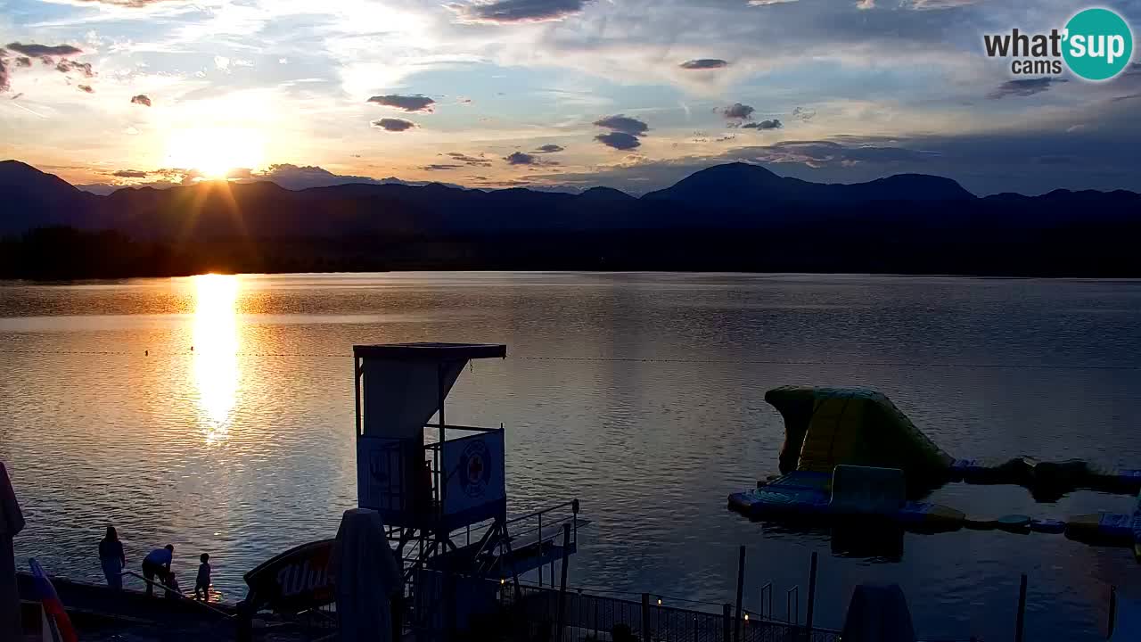 Webcam lago Velenje – Vista en directo desde Velenje Beach