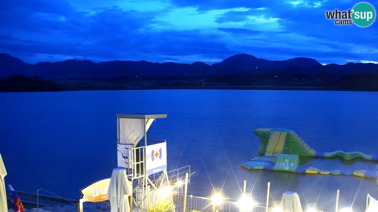 Web kamera Velenjsko jezero – Plaža Velenje uživo