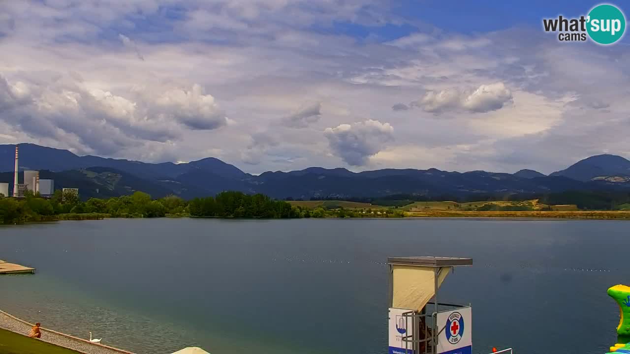 Velenje Lake Webcam – Live from Velenje Beach