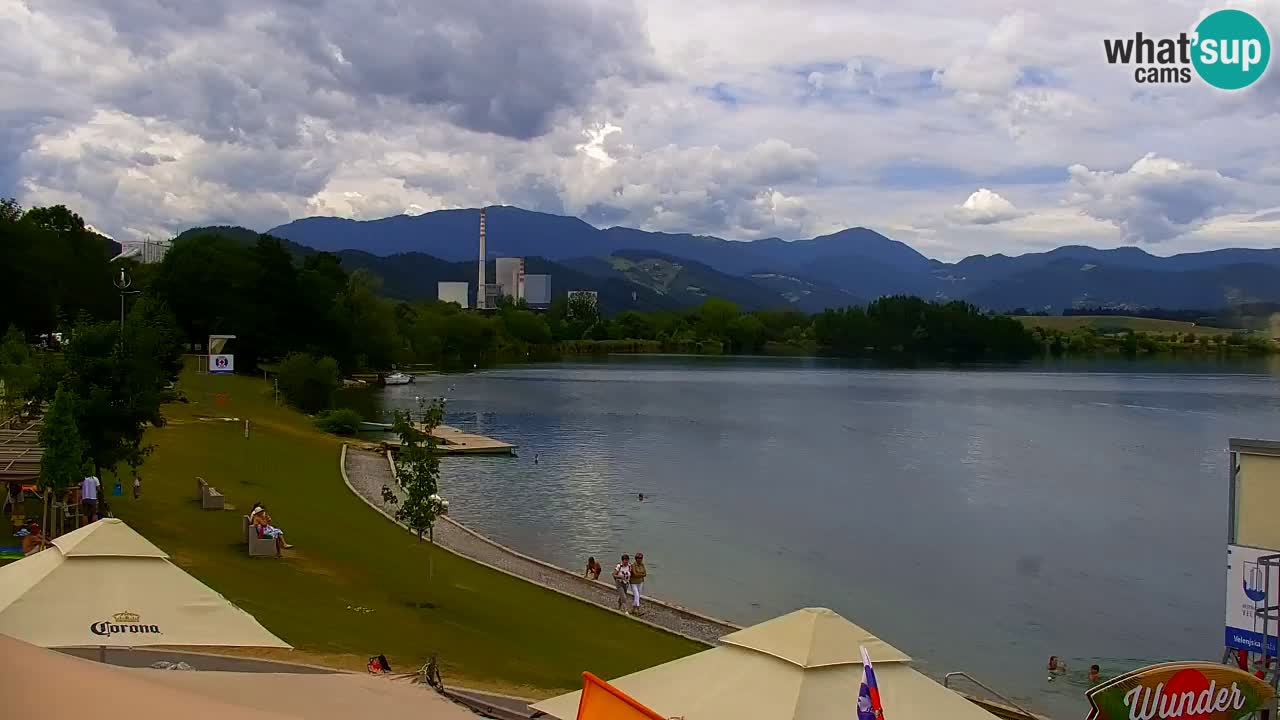 Velenje Lake Webcam – Live from Velenje Beach