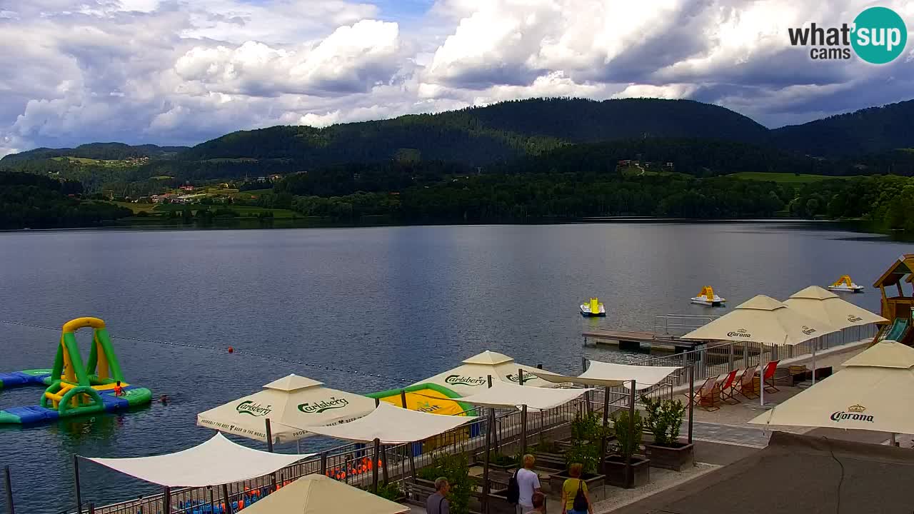 Webcam lac de Velenje – Vue en direct depuis Velenje Beach
