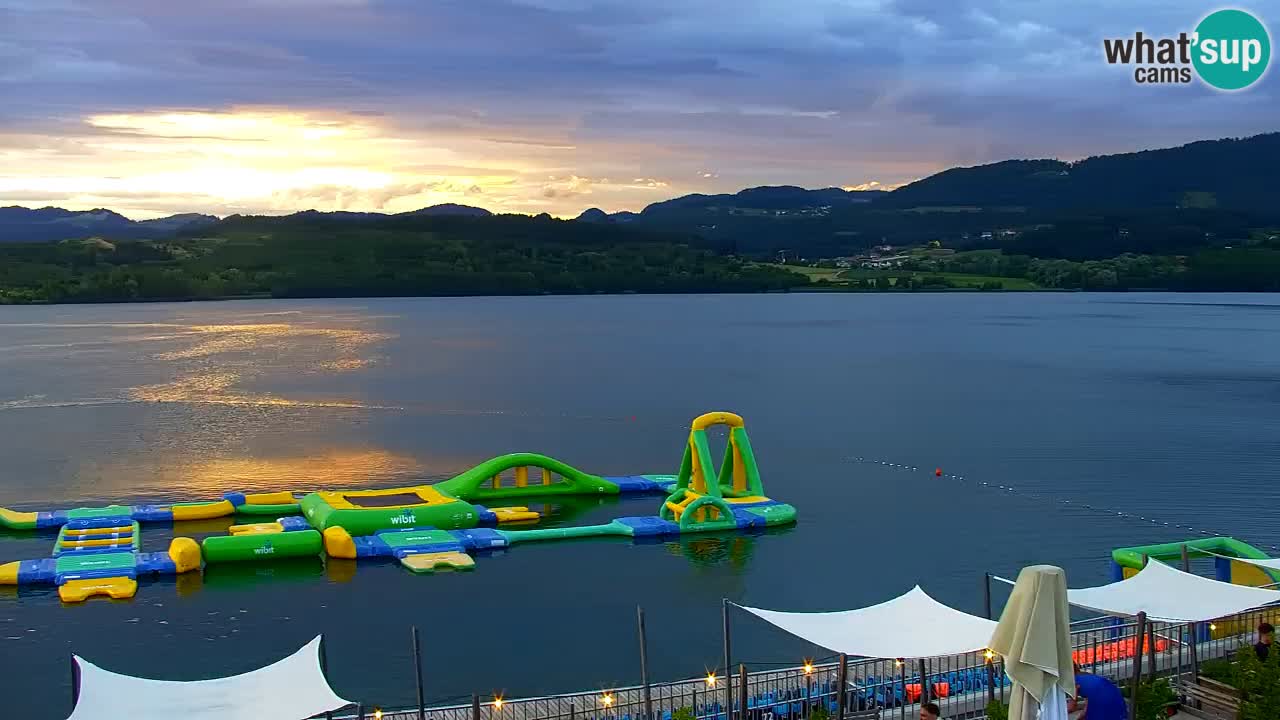 Web kamera Velenjsko jezero – Plaža Velenje uživo