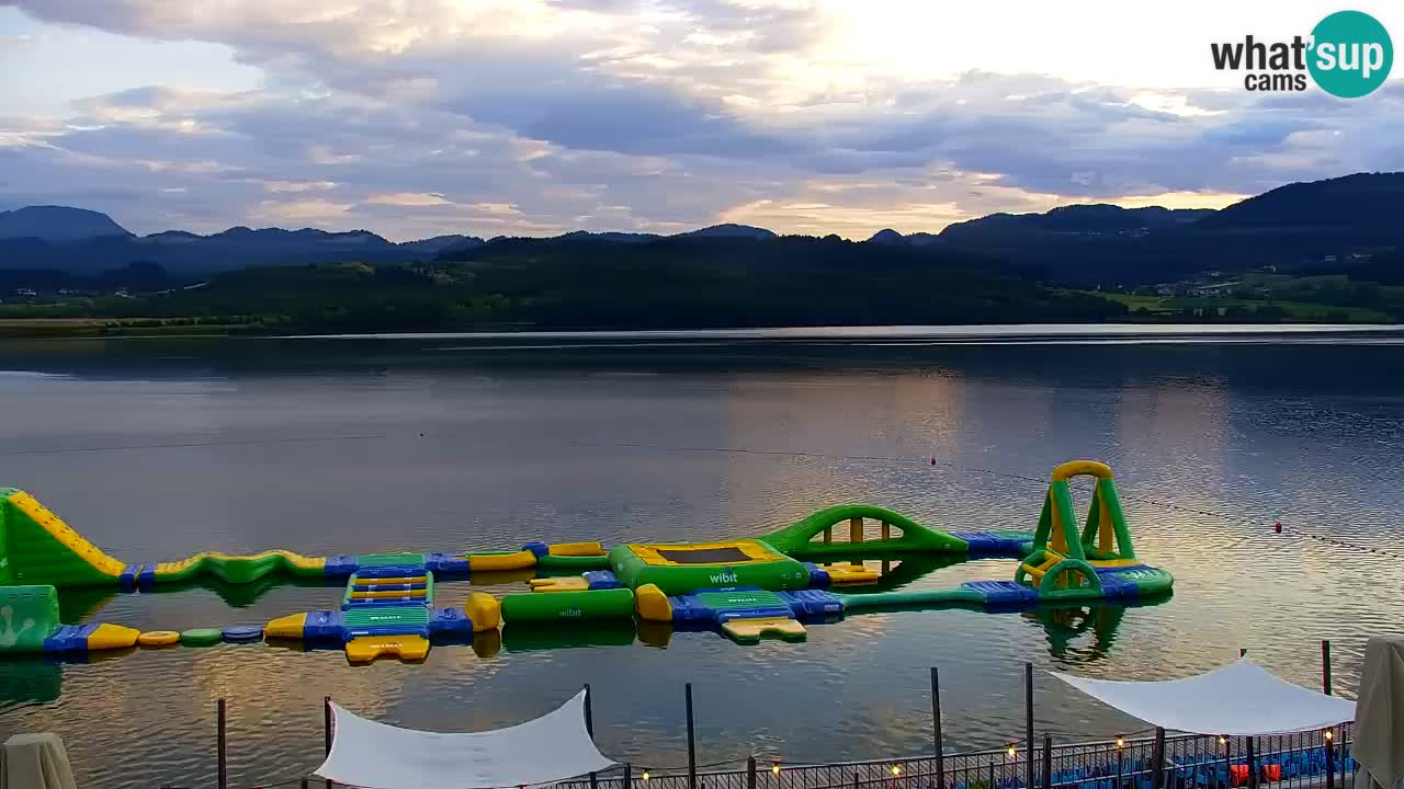 Webcam lac de Velenje – Vue en direct depuis Velenje Beach