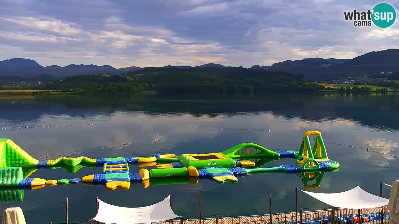 Webcam lago Velenje – Vista en directo desde Velenje Beach