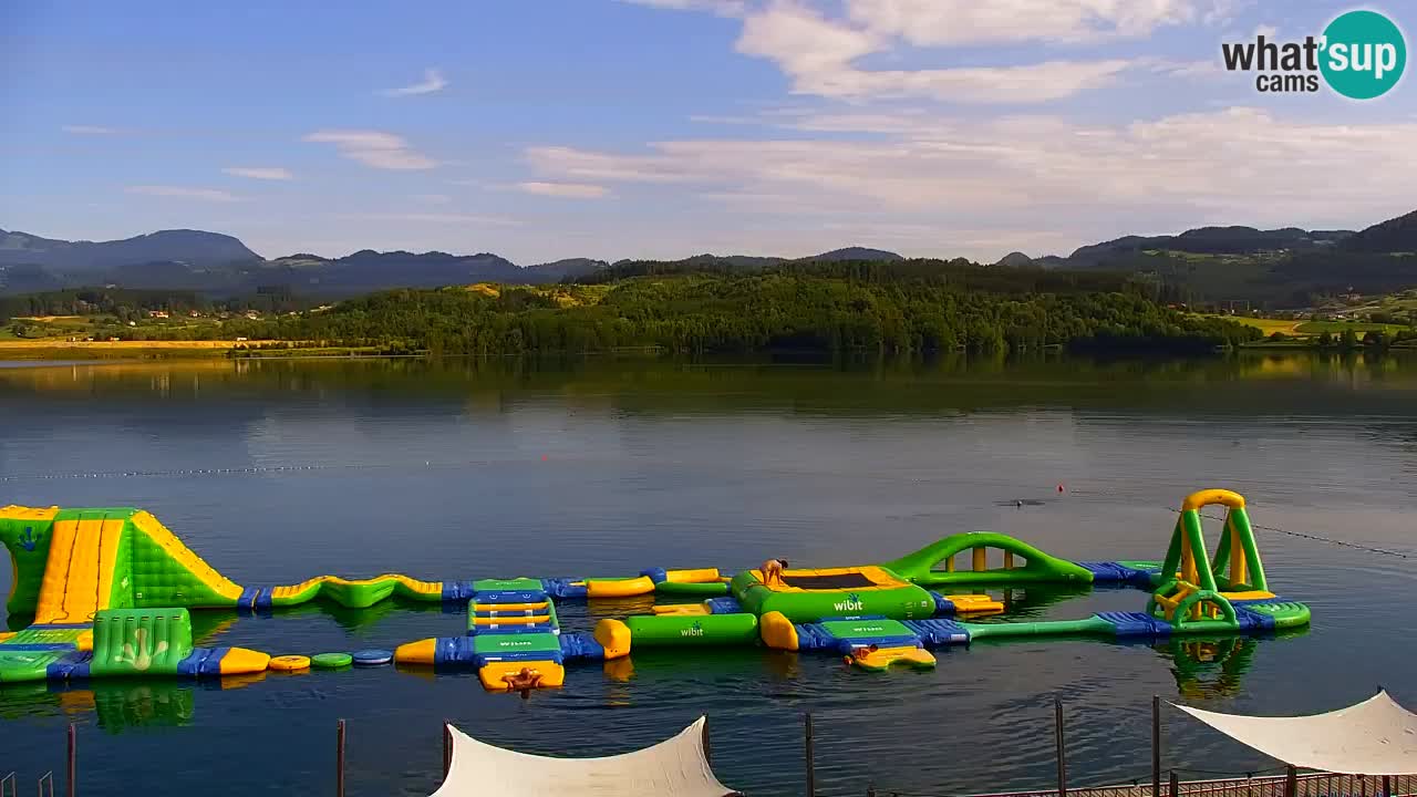 Webcam lac de Velenje – Vue en direct depuis Velenje Beach
