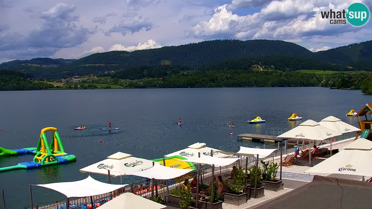 Webcam lago Velenje – Vista en directo desde Velenje Beach