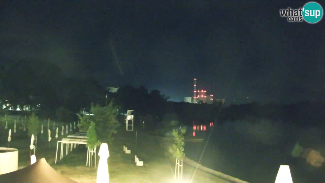 Webcam lac de Velenje – Vue en direct depuis Velenje Beach