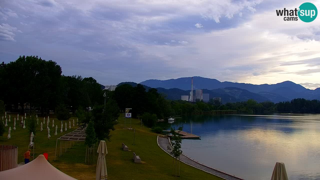 Webcam Lago di Velenje – Spiaggia di Velenje in diretta