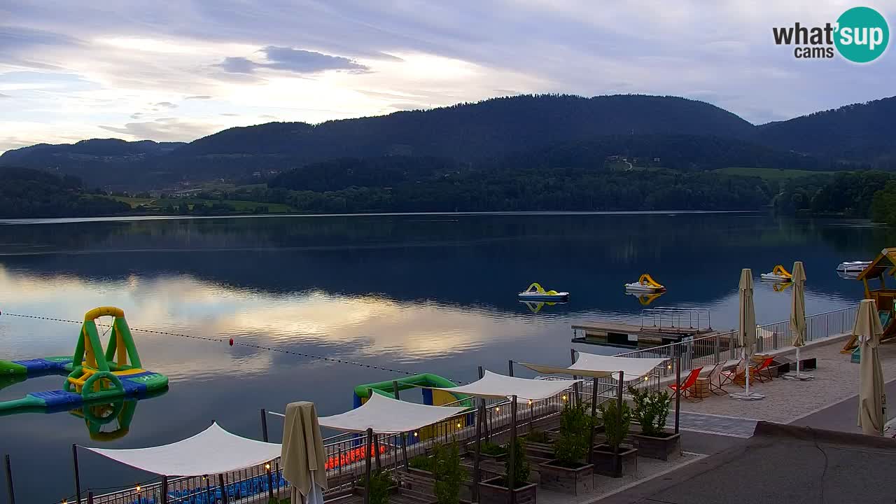 Webcam lago Velenje – Vista en directo desde Velenje Beach