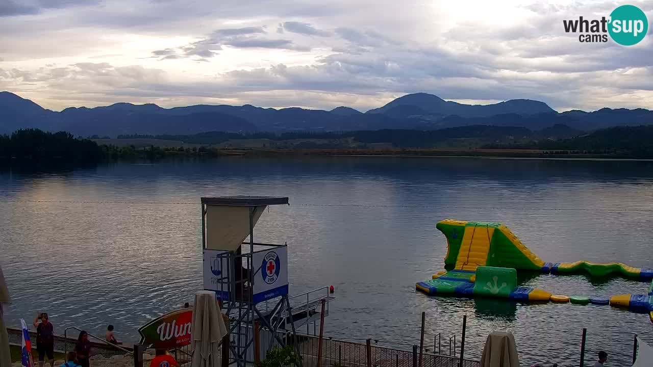 Webcam Lago di Velenje – Spiaggia di Velenje in diretta