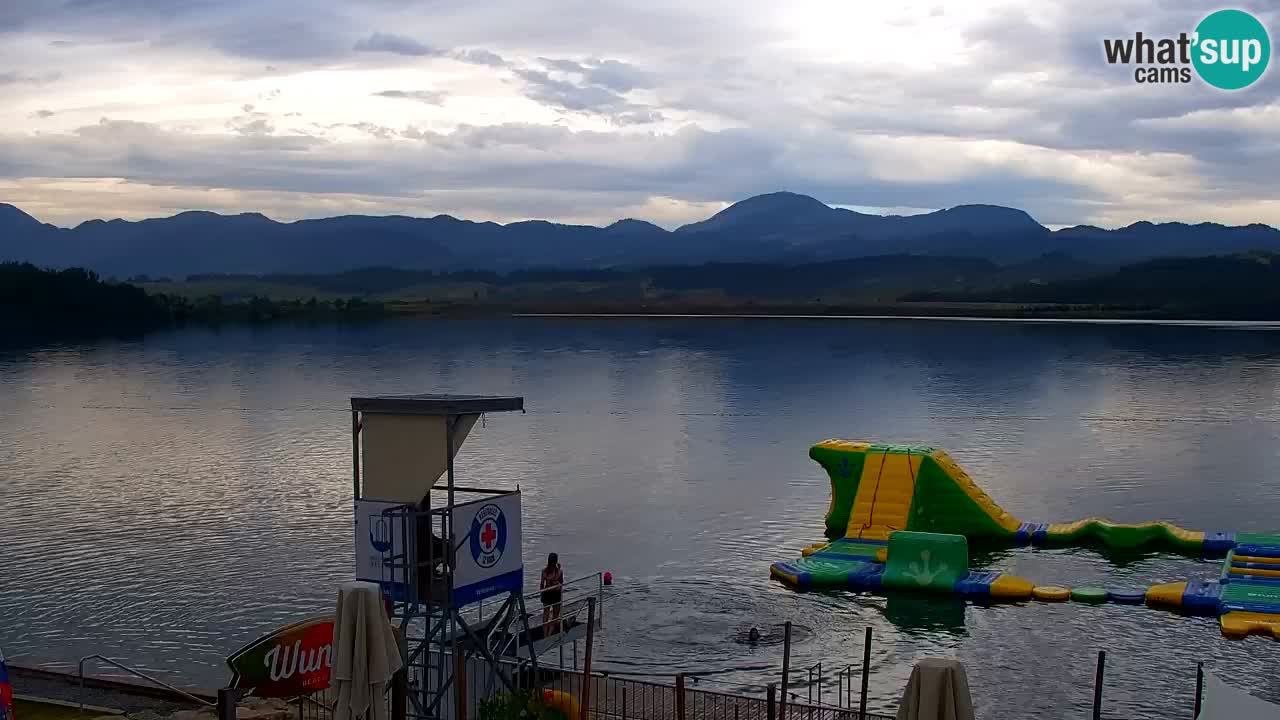 Webcam Lago di Velenje – Spiaggia di Velenje in diretta