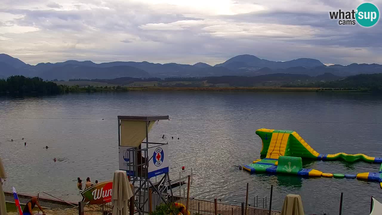 Webcam Lago di Velenje – Spiaggia di Velenje in diretta