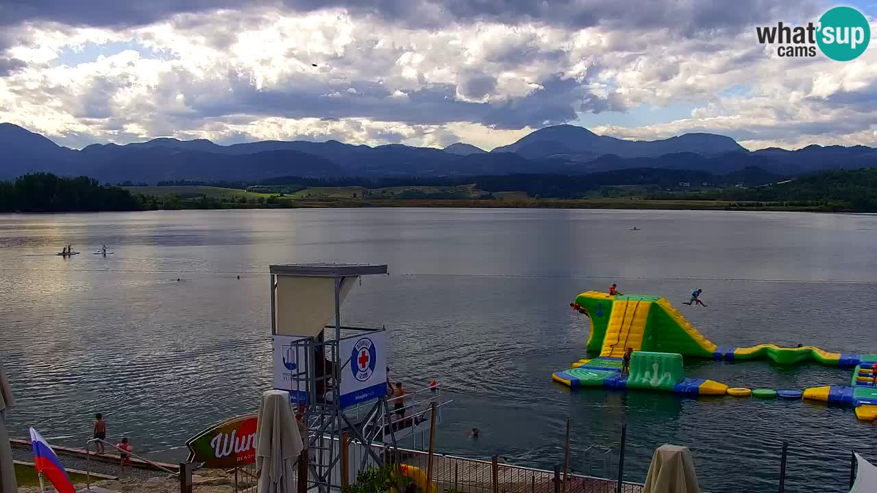 Webcam Lago di Velenje – Spiaggia di Velenje in diretta
