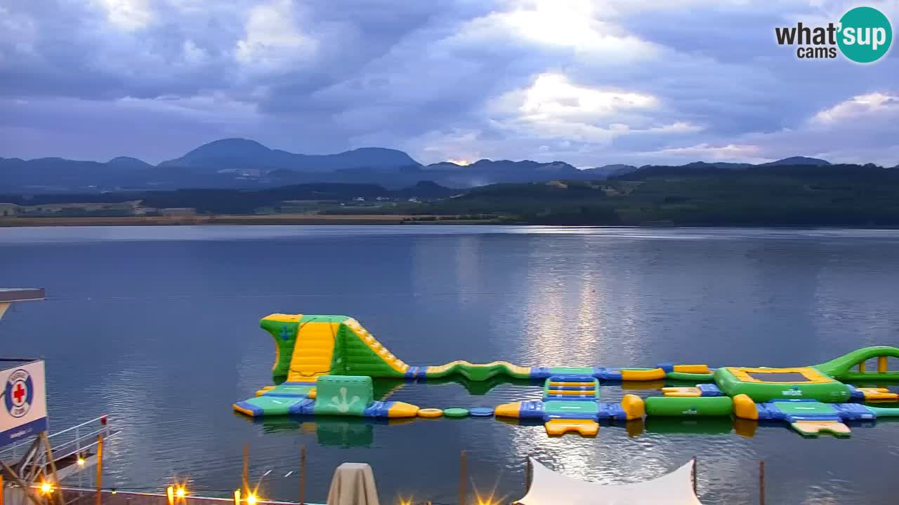 Webcam lago Velenje – Vista en directo desde Velenje Beach