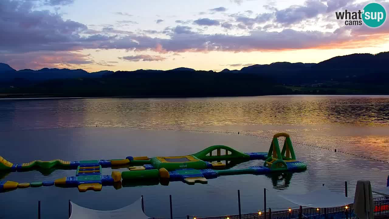 Webcam lago Velenje – Vista en directo desde Velenje Beach