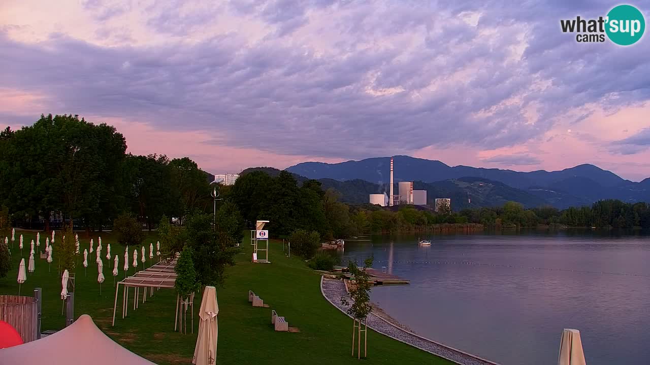 Webcam Lago di Velenje – Spiaggia di Velenje in diretta