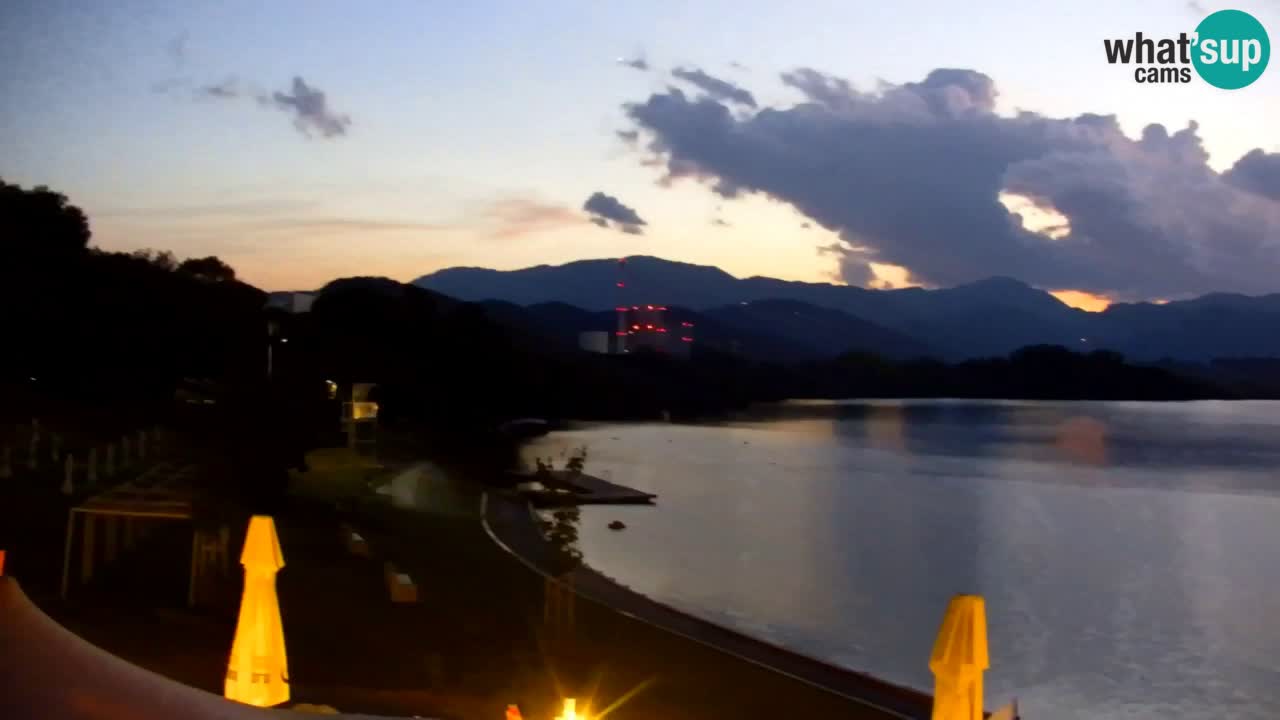 Webcam Lago di Velenje – Spiaggia di Velenje in diretta