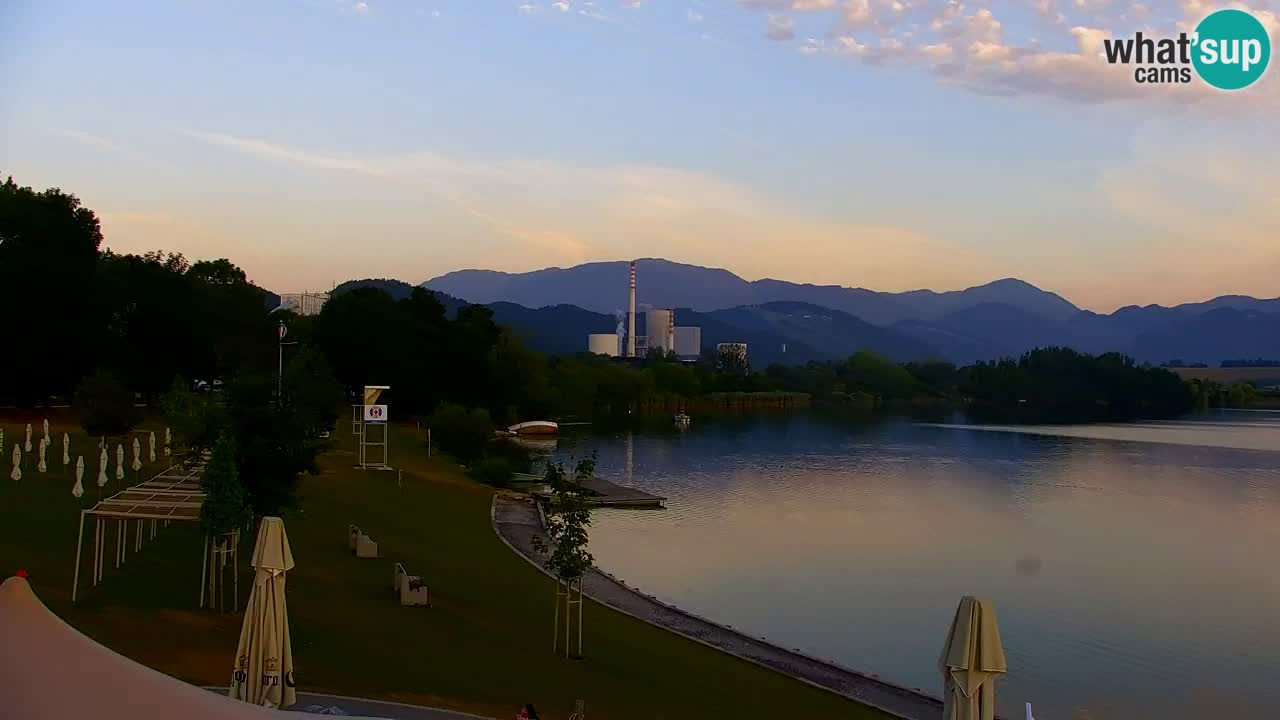 Velenje Lake Webcam – Live from Velenje Beach