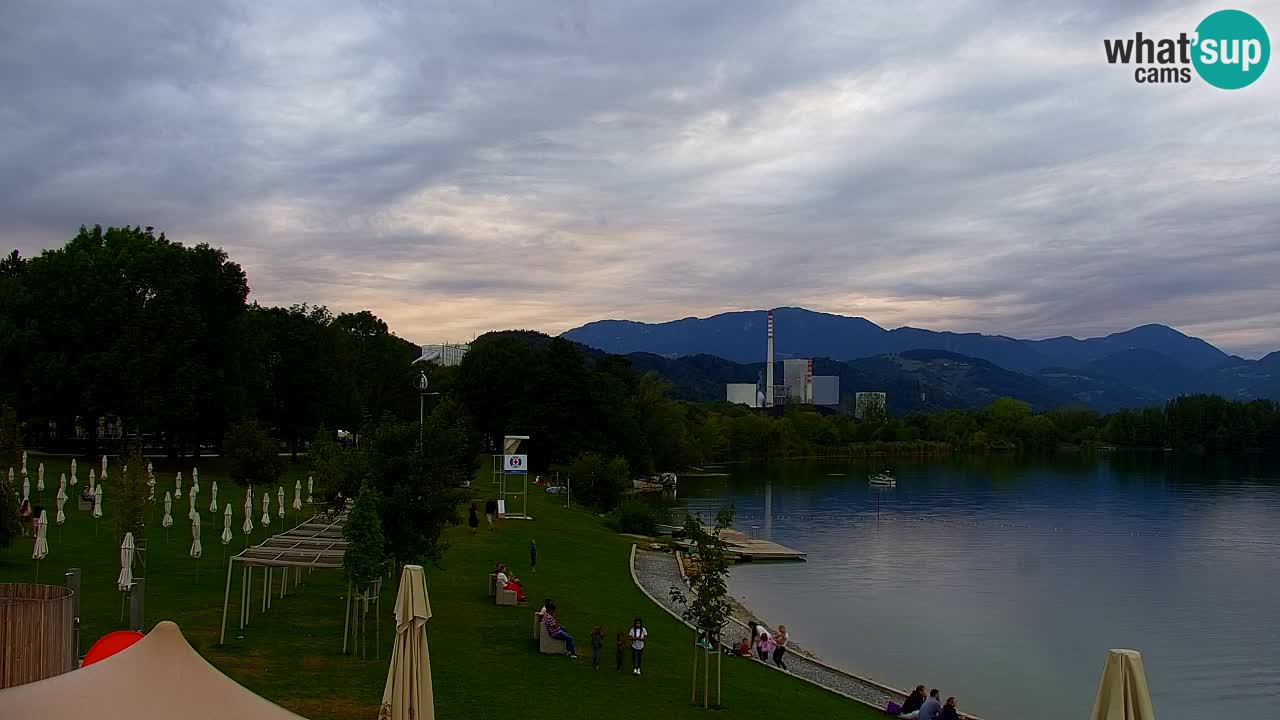 Webcam Lago di Velenje – Spiaggia di Velenje in diretta