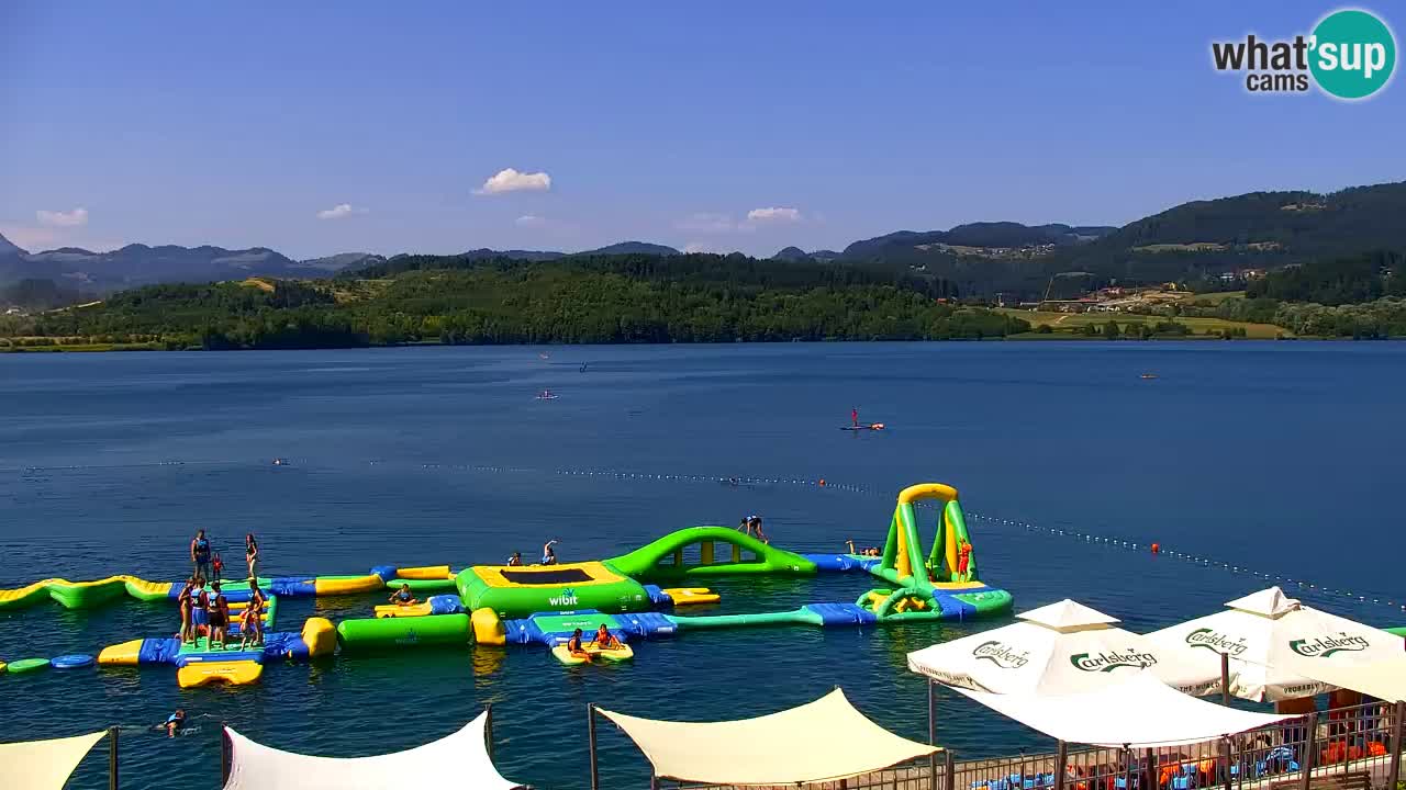 Webcam lac de Velenje – Vue en direct depuis Velenje Beach
