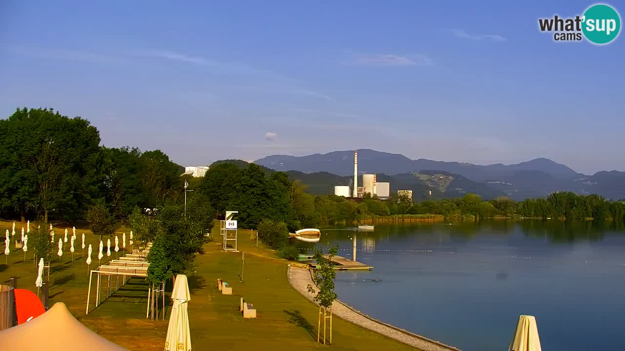 Velenje Lake Webcam – Live from Velenje Beach
