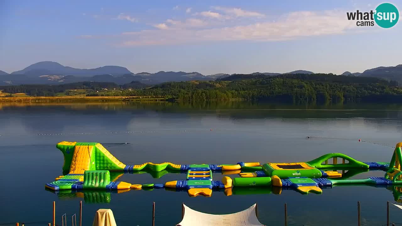 Webcam lac de Velenje – Vue en direct depuis Velenje Beach