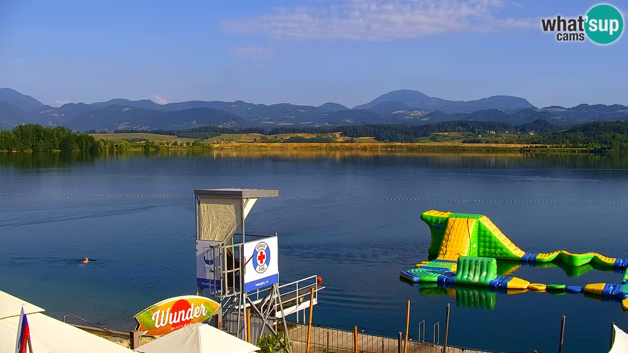 Webcam Lago di Velenje – Spiaggia di Velenje in diretta
