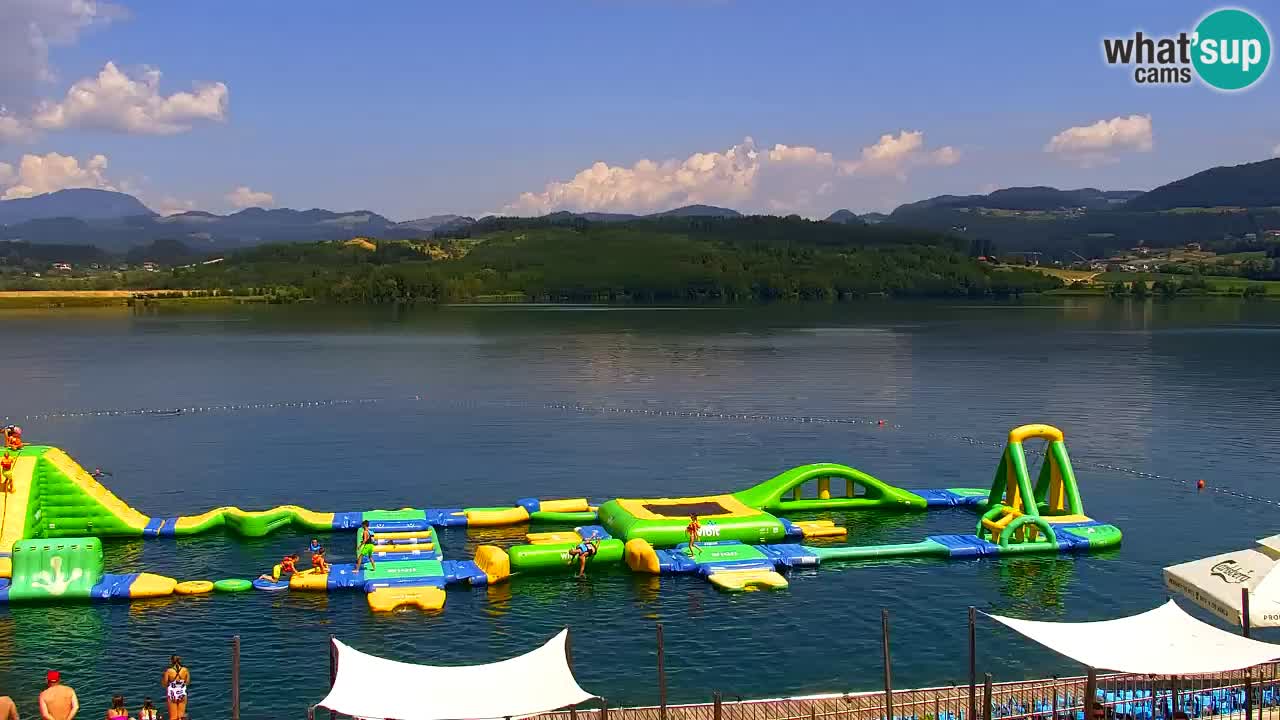 Web kamera Velenjsko jezero – Plaža Velenje uživo