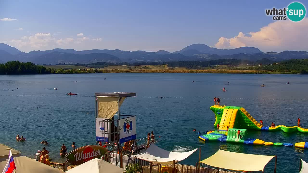 Velenje Lake Webcam – Live from Velenje Beach