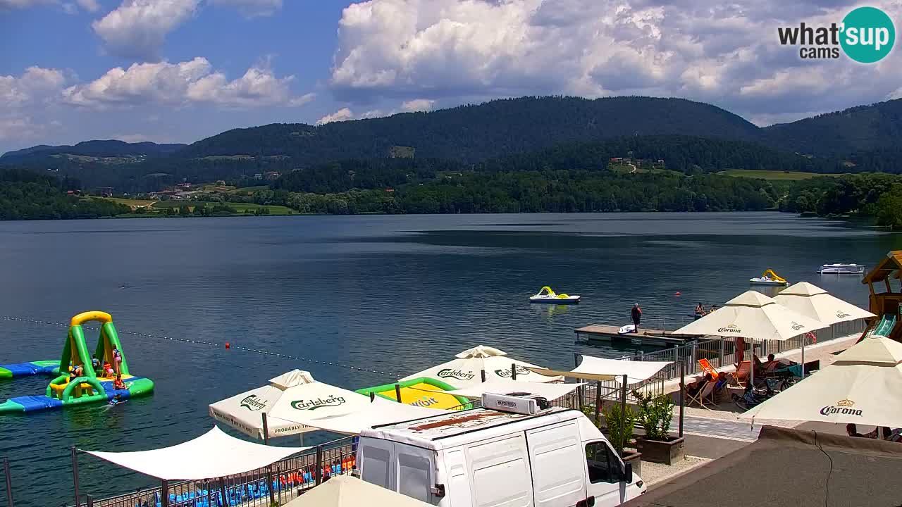 Web kamera Velenjsko jezero – Plaža Velenje uživo
