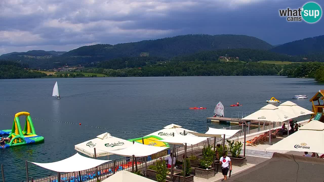 Webcam Lago di Velenje – Spiaggia di Velenje in diretta