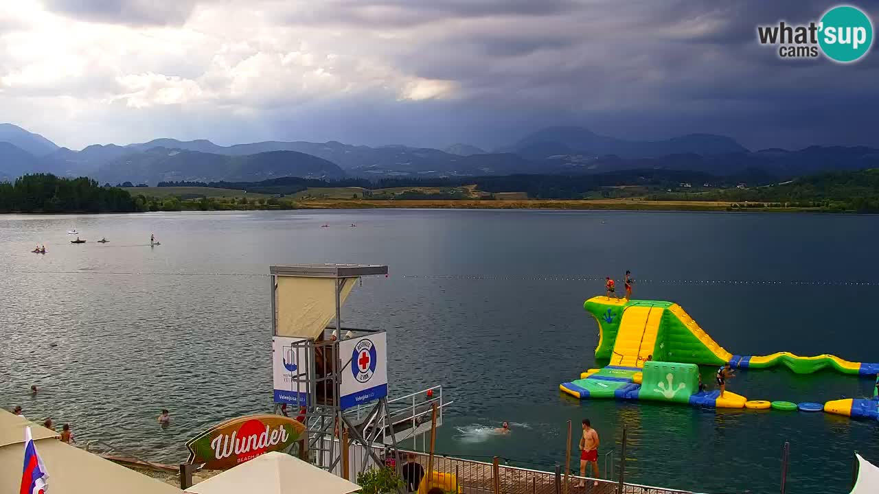 Webcam Lago di Velenje – Spiaggia di Velenje in diretta