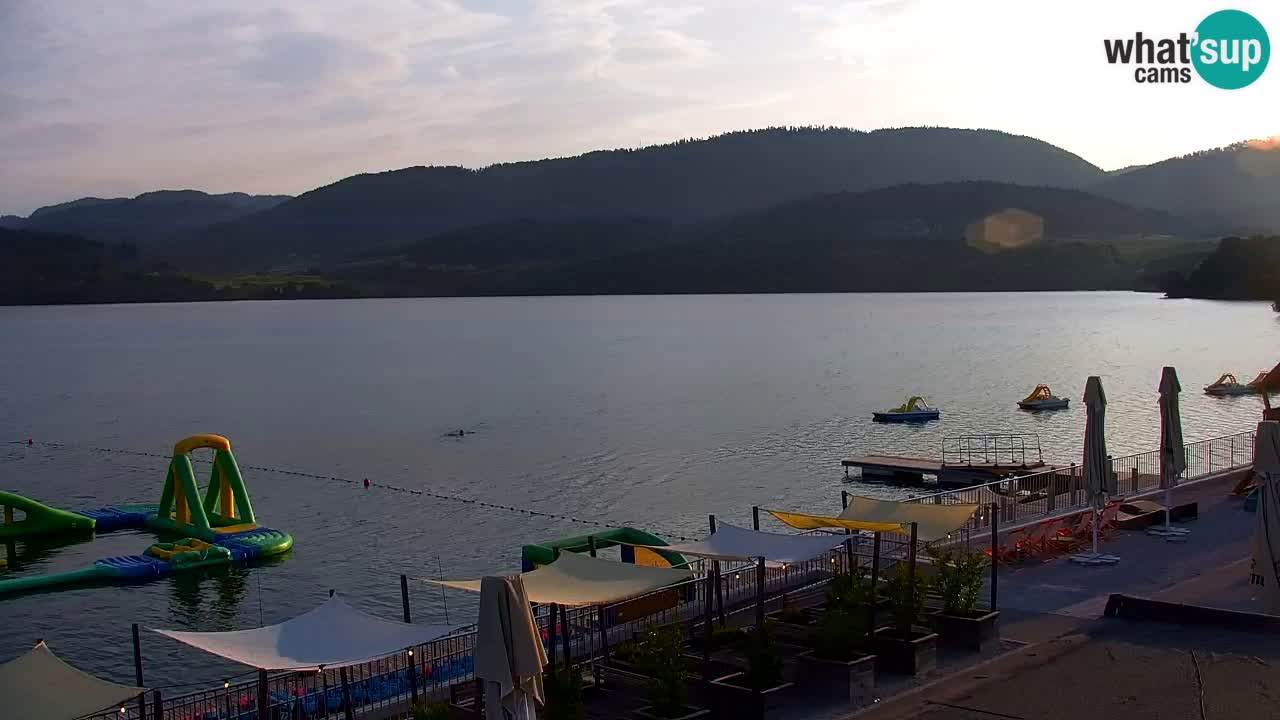 Webcam lac de Velenje – Vue en direct depuis Velenje Beach
