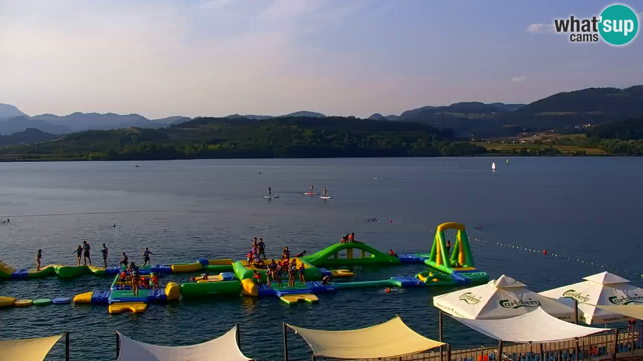 Webcam lago Velenje – Vista en directo desde Velenje Beach