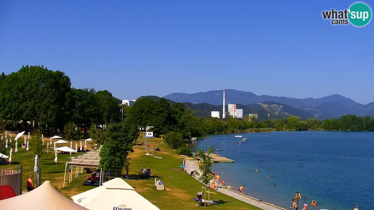 Velenje Lake Webcam – Live from Velenje Beach