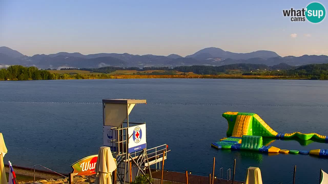 Velenje Lake Webcam – Live from Velenje Beach