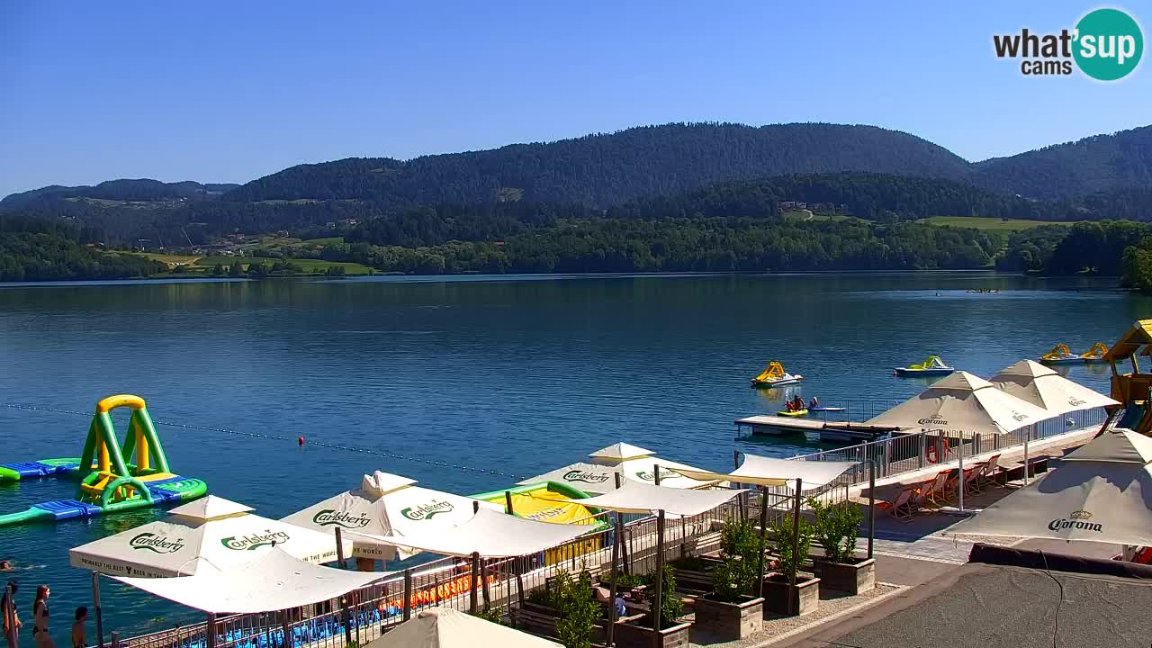Web kamera Velenjsko jezero – Plaža Velenje uživo