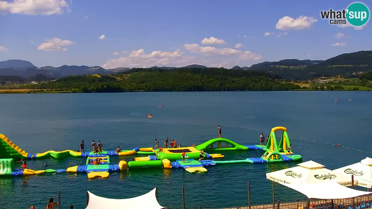 Webcam Lago di Velenje – Spiaggia di Velenje in diretta