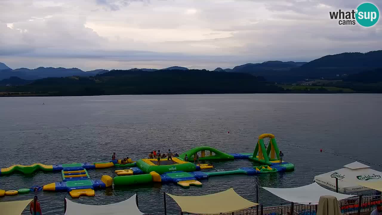 Webcam Lago di Velenje – Spiaggia di Velenje in diretta