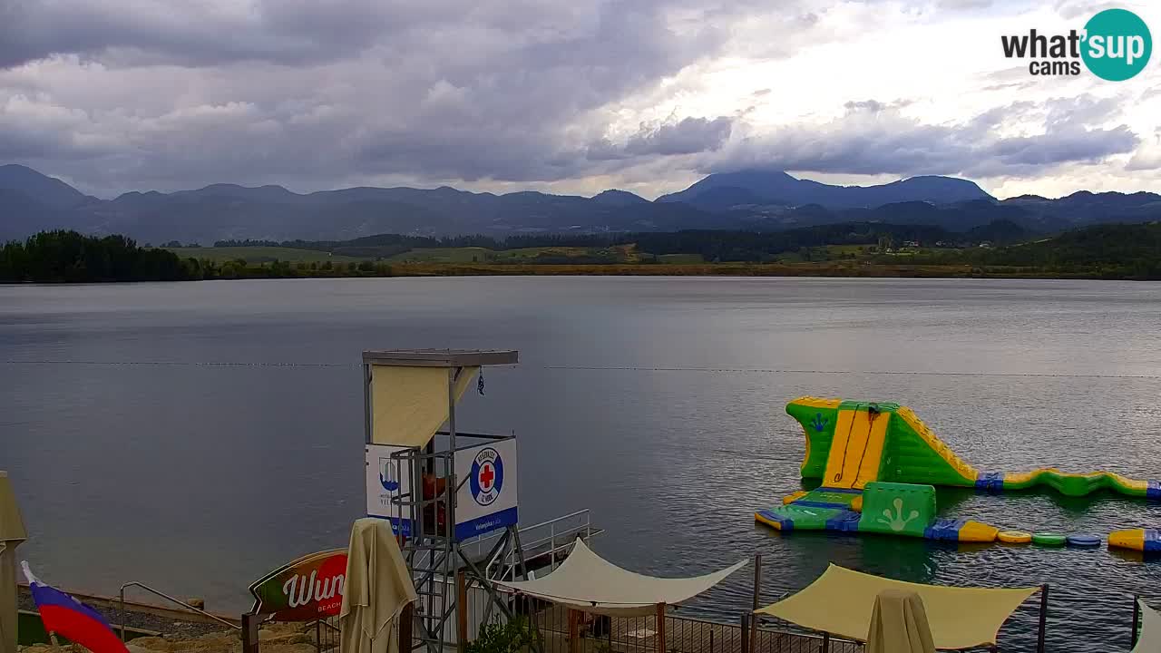 Webcam Lago di Velenje – Spiaggia di Velenje in diretta