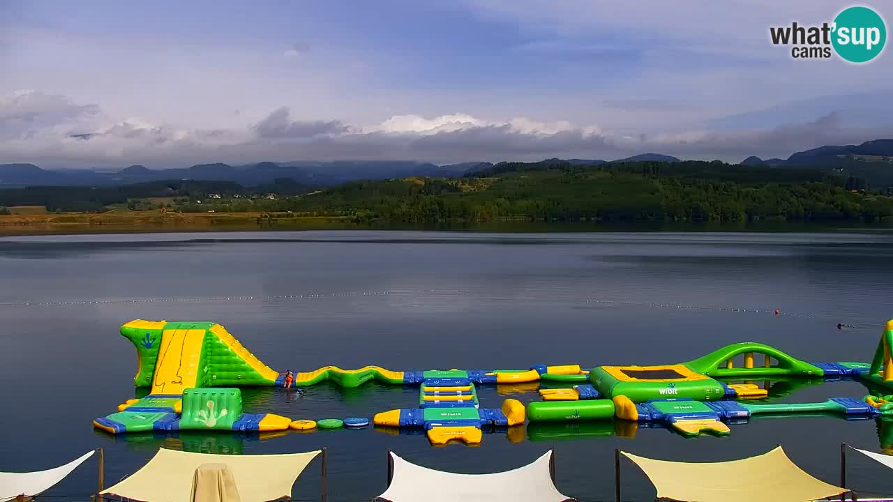 Web kamera Velenjsko jezero – Plaža Velenje uživo
