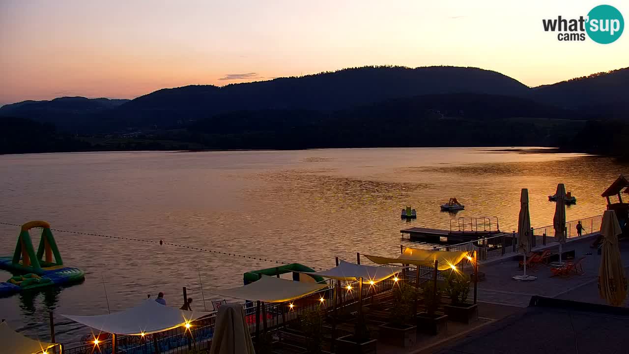 Webcam lago Velenje – Vista en directo desde Velenje Beach