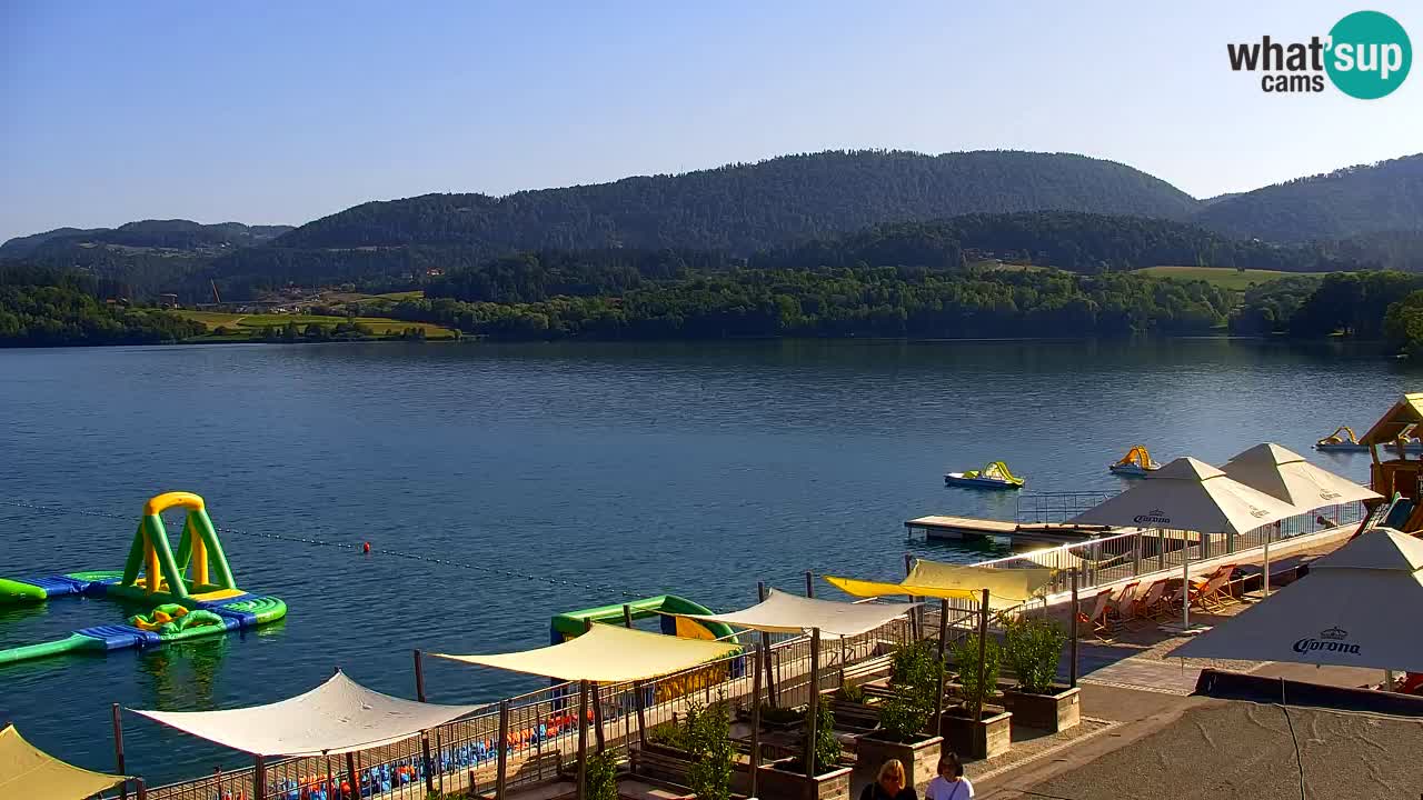 Webcam Lago di Velenje – Spiaggia di Velenje in diretta
