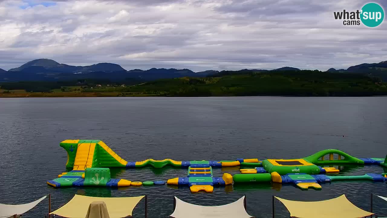 Web kamera Velenjsko jezero – Plaža Velenje uživo