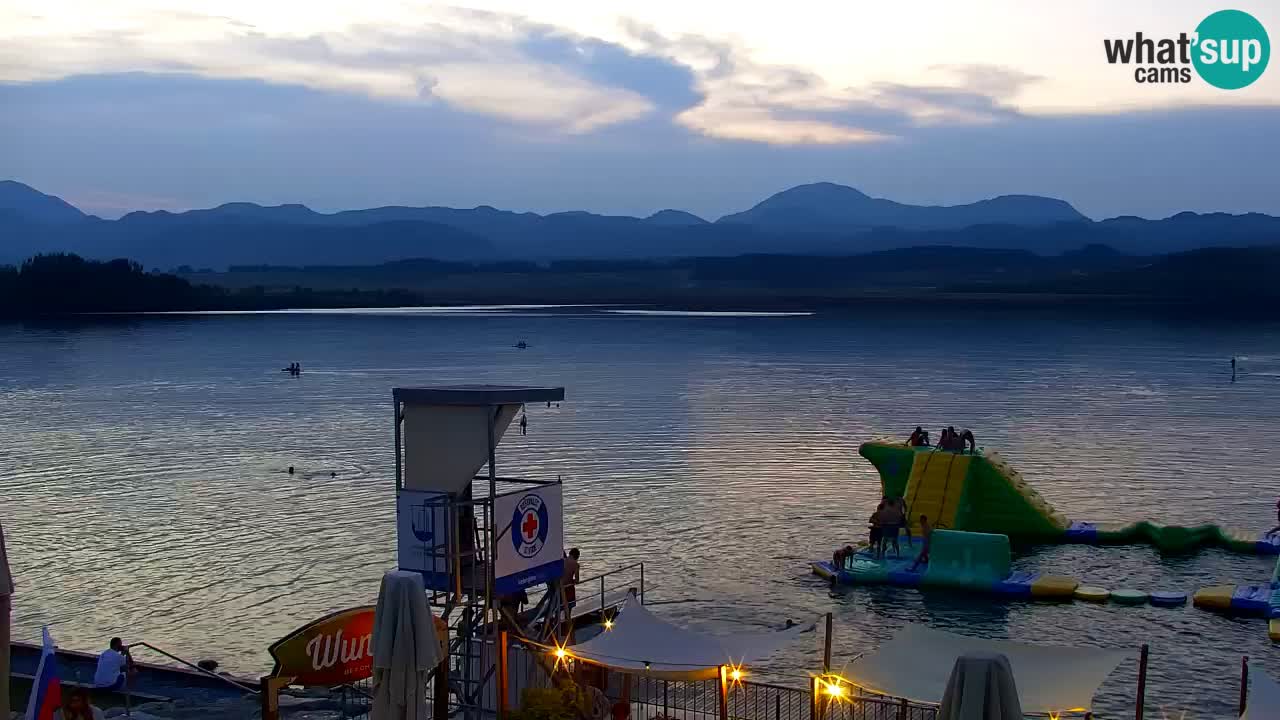 Webcam Lago di Velenje – Spiaggia di Velenje in diretta