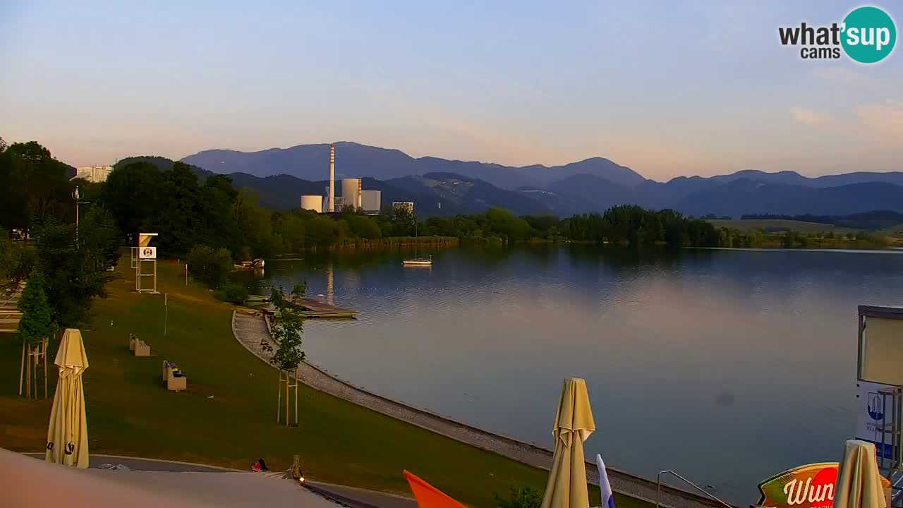 Velenje Lake Webcam – Live from Velenje Beach